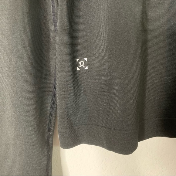 Lululemon Mens black metal vent tech 1/4 zip up pull over sweatshirt M - Picture 9 of 9
